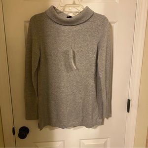 Talbots pure Cashhmere Grey sweater size S